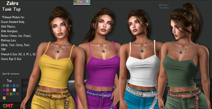 R.F. *ZAHRA - TANK TOP* - w/hud - BOX