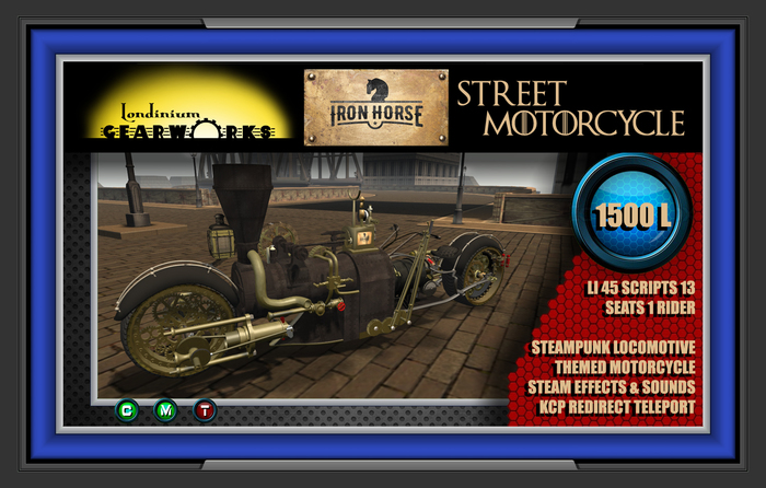 :::Londinium Gearworks::: Iron Horse Street Bike v1.0 CRATE