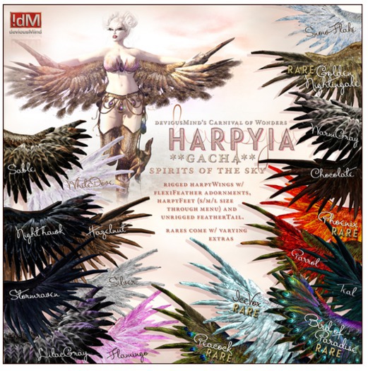 !dM deviousMind "Harpyia" **FLAMINGO** (BOX)