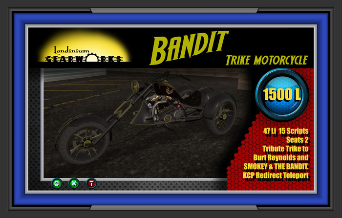 :::Londinium Gearworks::: Bandit Trike v1.0 CRATE
