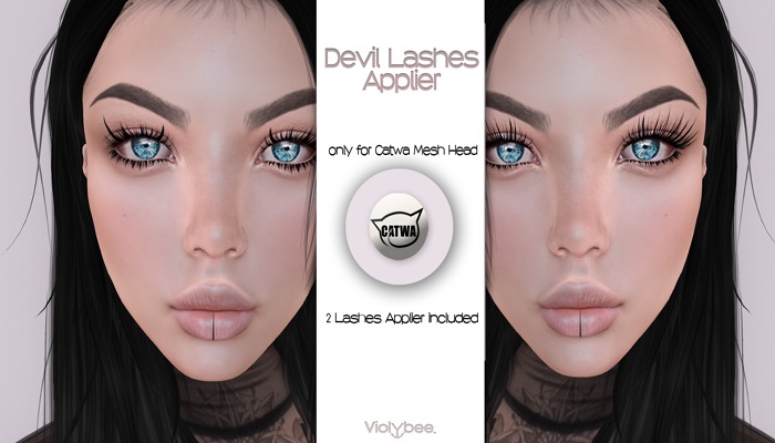 Violybee. Devil Lashes (Catwa Applier)