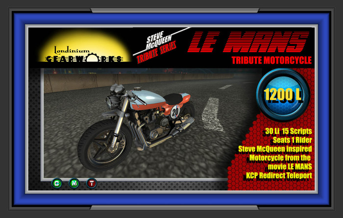 :::Londinium Gearworks:: LE MANS Motorcycle v1.12