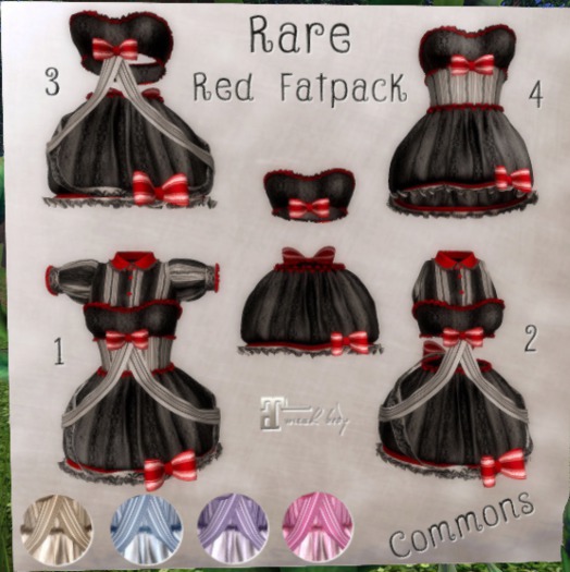 * Caroline * Red Fatpack RARE