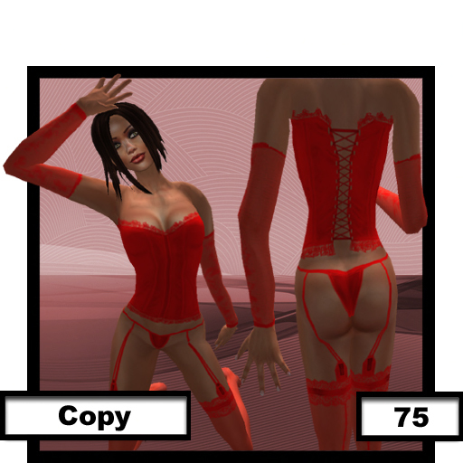 LV - Belladonna Lingerie red