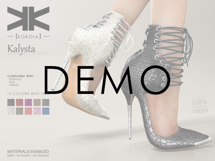 Demo :: Kalysta :: Ankle Boots :: 10 Colors :: {kokoia}