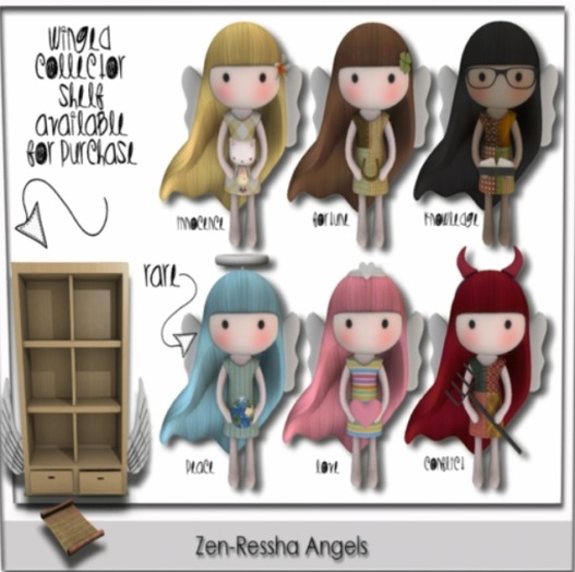 Zen-Ressha Angel of Peace  RARE