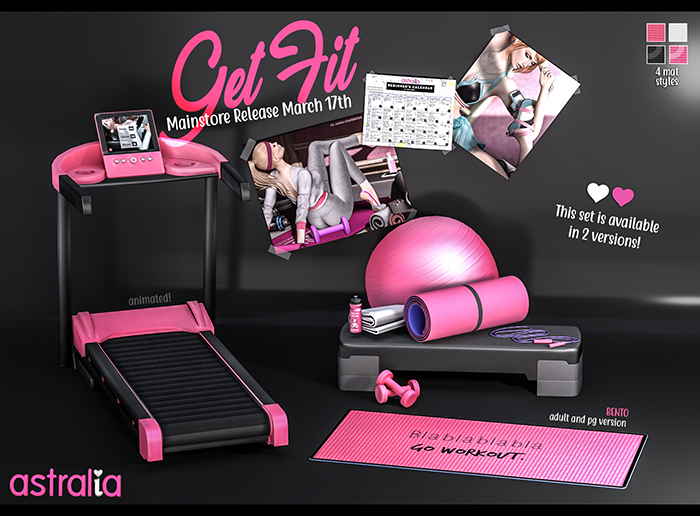 Astralia - GetFit! Workout Set (white fatpack) Pg