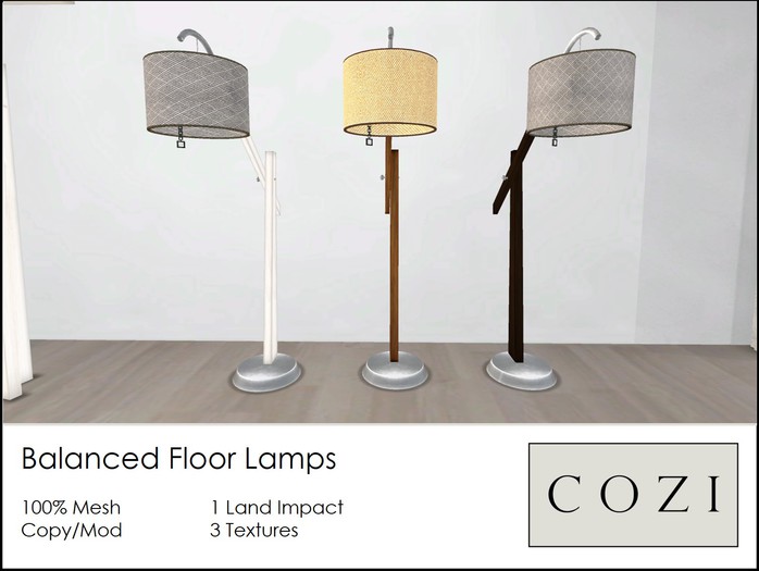 *COZI* Balanced Floor Lamp
