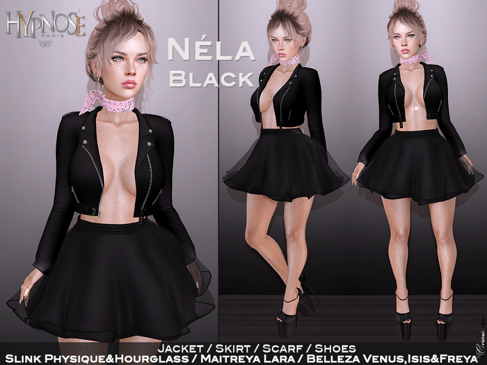 HYPNOSE - NELA BLACK OUTFIT