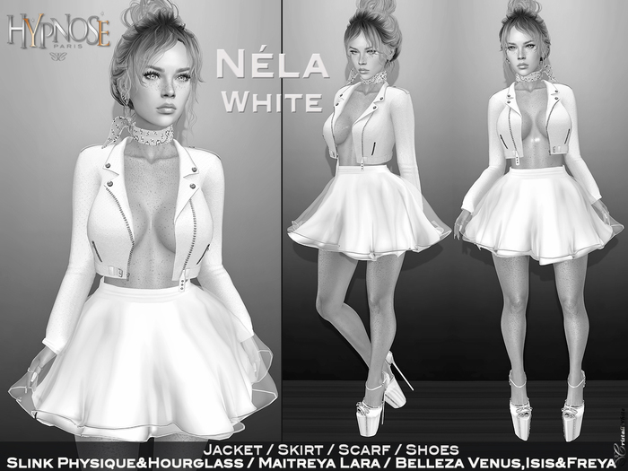 HYPNOSE - NELA WHITE OUTFIT DEMO