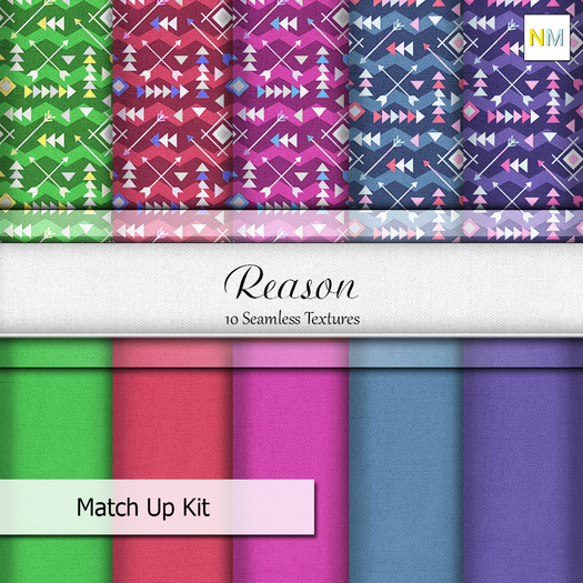 Reason Matchup Kit 10 Seamless Fabric Textures NM