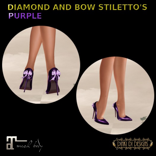 DIAMOND AND BOW MAITREYA PURPLE