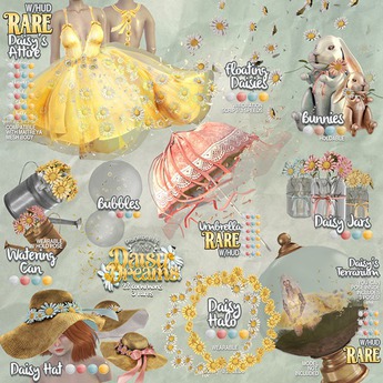 Second Life Marketplace - Disorderly+Moon Amore/Daisy Dream/ Daisy