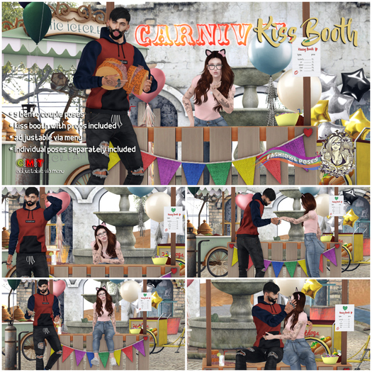 Fashiowl Poses - Kiss Booth // BOX