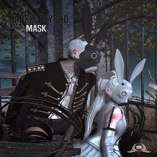 Nana - Rabbit Psycho Black Mask {wear me}
