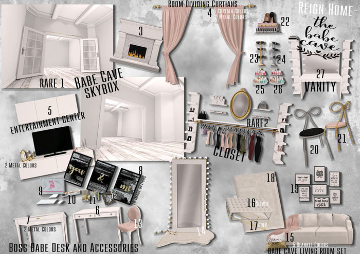 REIGN.- BOW TIED VANITY CHAIR (SILVER)- # 20