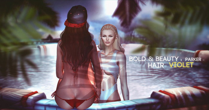 ::Bold & Beauty:: x Parker Hair :: Violet. (Fatpack)