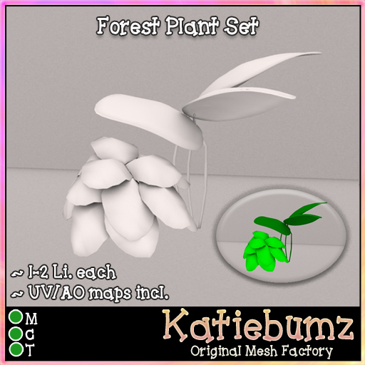 ~Katiebumz~ Forest Plant Set
