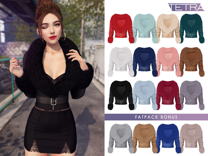 TETRA - Cara Fur Jacket (Fatpack)