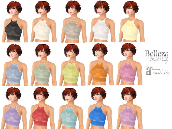 Cady's Halter Tops