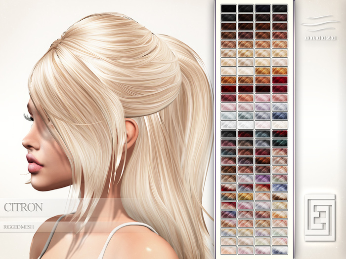 eXxEsS Mesh Hair : Citron