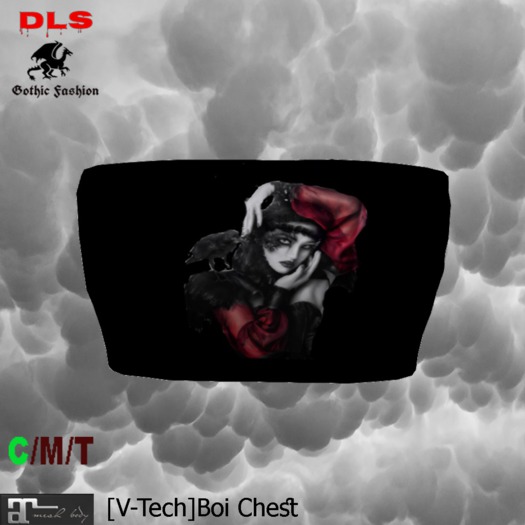 Femboy Kyle Top woman crow boxed