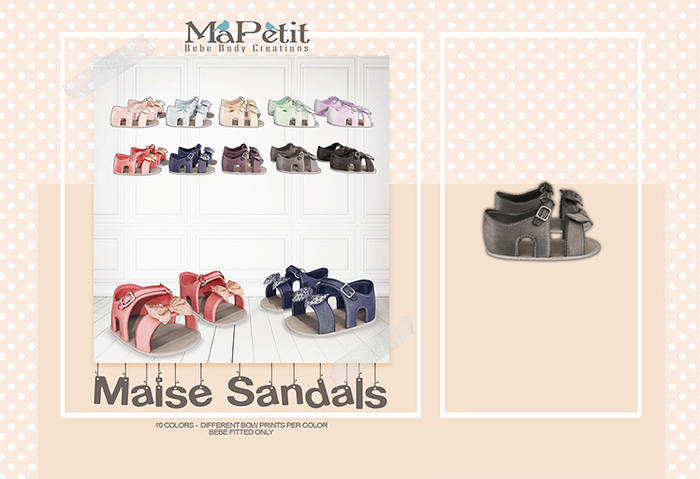 [M] Maise Sandals - Slate - WEAR to unpack