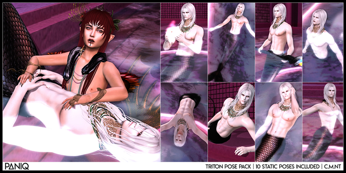 Triste - Triton Pose Pack [Add me!]