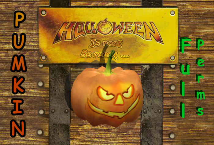HALLOWEEN PUMPKIN Full Perms