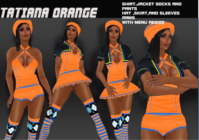 orange and blue  PROMO!!!!!