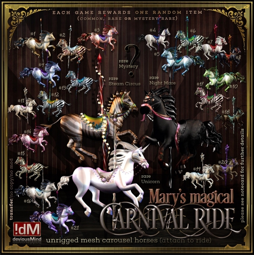 !dM deviousMind "CarnivalRide" **SHOWTIME** (BOX #13)