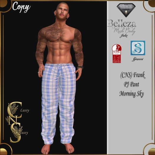 (CNS) Frank PJ Pants Sky