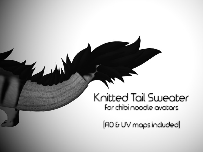 LMF Chibi Noodle Knitted Tail Sweater