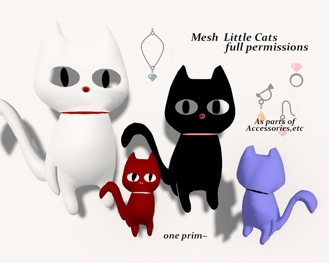 Mesh Little Cats Full perm Box
