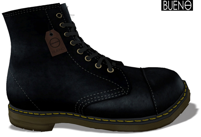 BUENO-Seattle Boots Male-Black - Slink & TMP