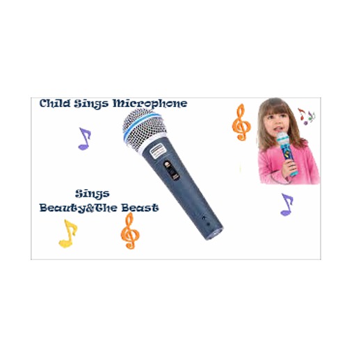 Child Sings Mic _ Beauty&TheBeast-Box