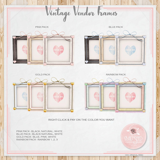 Vintage Frames FatPack (WEAR to unpack)