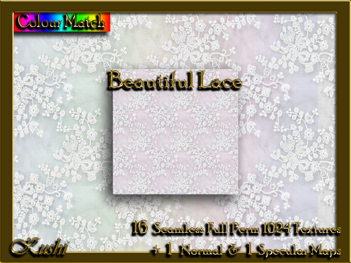 !Kushi! BeautifulLace Textures -WearToUnpack