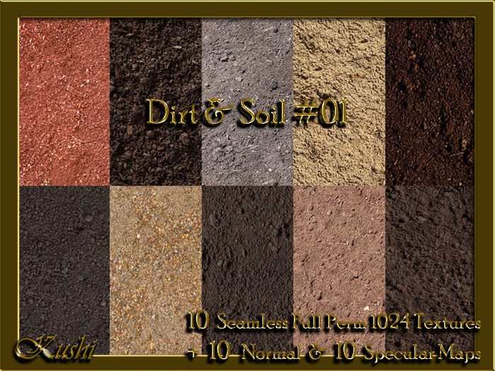 Dirt & Soil #01 Textures