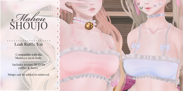 {MS} - Leah Ruffle Top {Black}