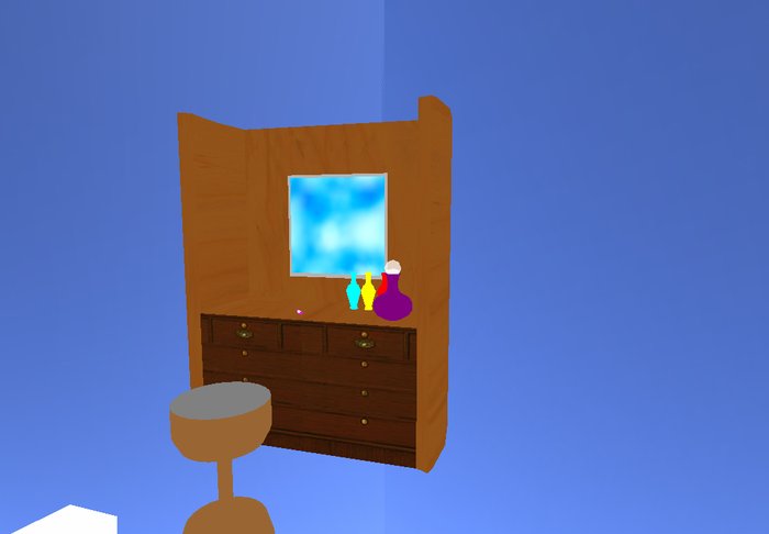 Amazing freezer,toilet,dressing table,laundry