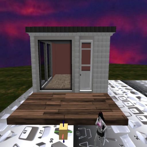 updated small one room building
