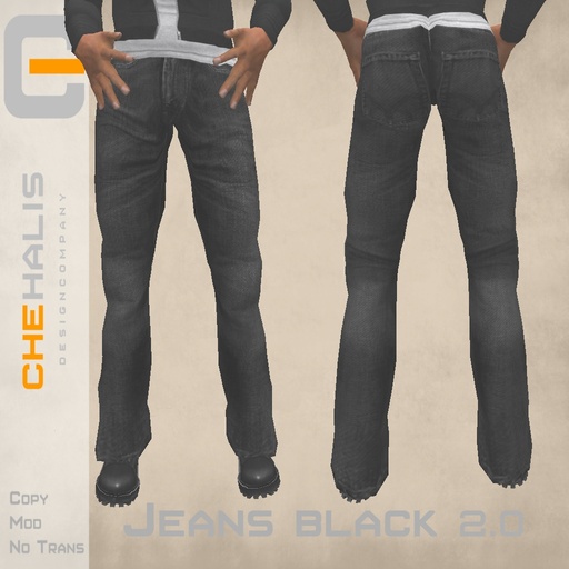 Chehalis mens Jeans black 2.0