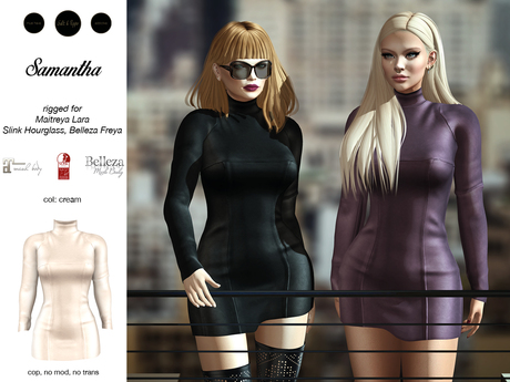 Second Life Marketplace - S&P Samantha cream (wear to unpack)