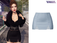 TETRA - Cara Lace Skirt (Sky)