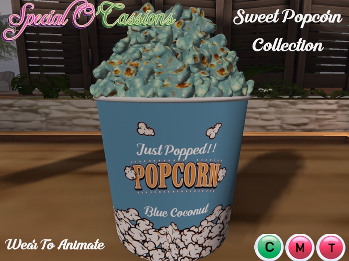 ~Special O'Cassions~ Delivery Box - Blue Coconut Popcorn
