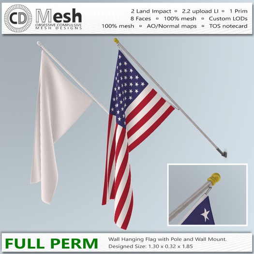 Wall Flag {OCD}Mesh