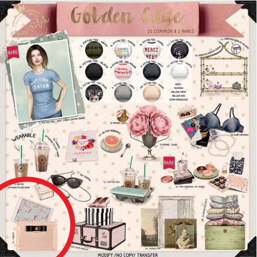 -tres blah- Golden Cage - Tablet