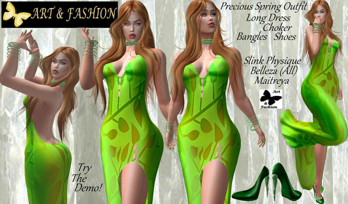ART & FASHION - PRECIOUS SPRING OUTFIT