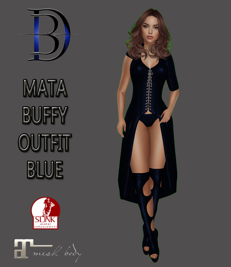 [MATA] BUFFY BLUE PACKING HUD WEAR ME